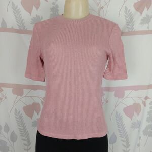 Active USA Pink Blouse Size Large